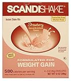Box Of 4 SCANDISHAKE - Strawberry, Case of 9