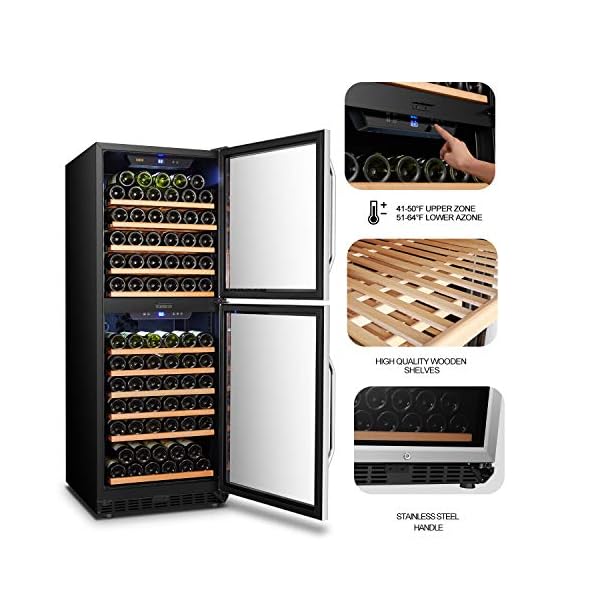 Lanbo-Built-in-Dual-Zone-Wine-Cooler-with-Double-Layer-Glass-Door-133-Bottle