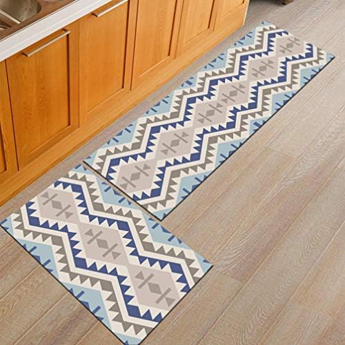 WONNA Kitchen Mat Anti-Slip Bathroom Carpet Home Entrance Hallway Doormat Wardrobe Balcony Area Rug Easy Clean Absorbent Mat
