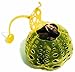 Fusionbrands FoodPod Silicone Food Boiling Bag, Steamer, and Strainer Basket for Eggs, Vegetables, & Seafood, Yellow