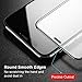 QiMai 2X 3D Full Coverage Screen Protector for iPhone 11 Pro Max/iPhone Xs Max 6.5 inch Case Friendly 9H Tempered Glass HD Screen Protector