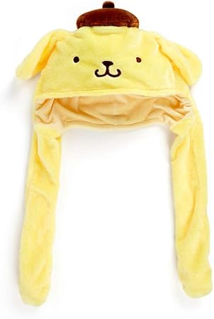 Amazon サンリオ Sanrio ポムポムプリン 耳が動く帽子 頭囲サイズ56 60cm対応 黄 コスプレ 仮装 通販