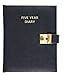 Collins Five Year Diary - Black