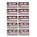 100 BIG BEN Super Stainless double edge razor blades