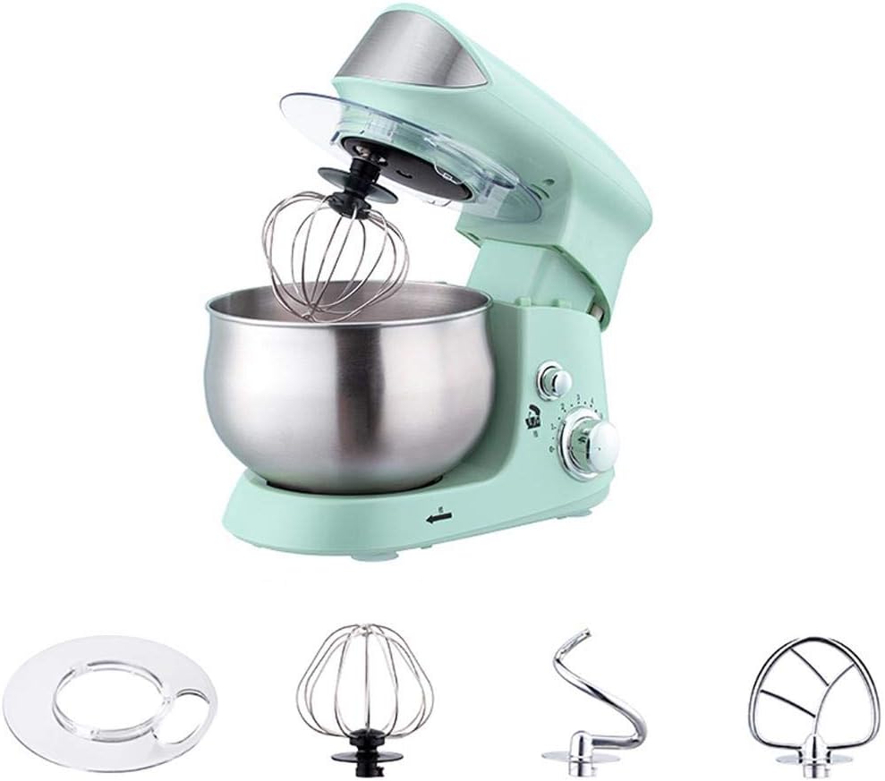 Stand Mixer Electric, 3.5-Liter Stainless Steel Mixing Bowl, Tilting Head Food Mixer with Dough Hook