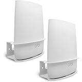 Wall Mount for Netgear Orbi, ALLICAVER Sturdy Metal Made Mount Stand Holder for Orbi Router RBS40, RBK40, RBS50, RBK50, AC2200, AC3000. (2pcs)
