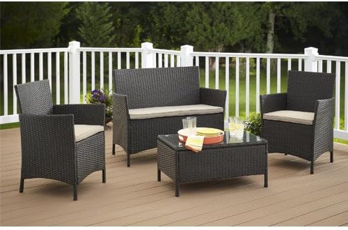 Esmeralda 4 Piece Deep Seating Group with Cushion