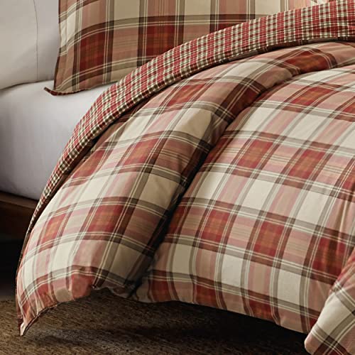 Eddie Bauer Comforter Set, Reversible Alt Down Bedding with Matching