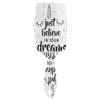 Amazon Com Cutexl Women Air Cushion Comb Funny Unicorn Star