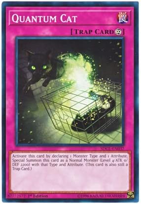 Amazon 遊戯王 英語版 Sdcl En037 Quantum Cat 量子猫 ノーマル 1st Edition トレカ 通販