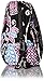 Vera Bradley Women's Cotton Medium Zip Cosmetic Makeup Organizer Bag, Alpine Floral, One Size