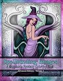 Spellbinding Images: A Grayscale Fantasy Coloring Book: Advanced Edition (Volume 1) by 