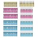 Qishare 120PCS Heat Shrink Spade Connectors - Electrical Spade Terminals - Female Male Wire Connectors - Quick Disconnect Crimp Connector Kit