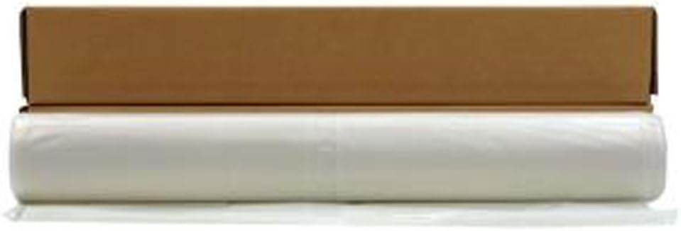 Husky Plastic Sheeting Clear 4ml 10ft x 25ft - Paint Drop Cloths - 