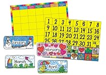 Carson Dellosa Calendar Set: Kid-Drawn Bulletin Board Set (3270)