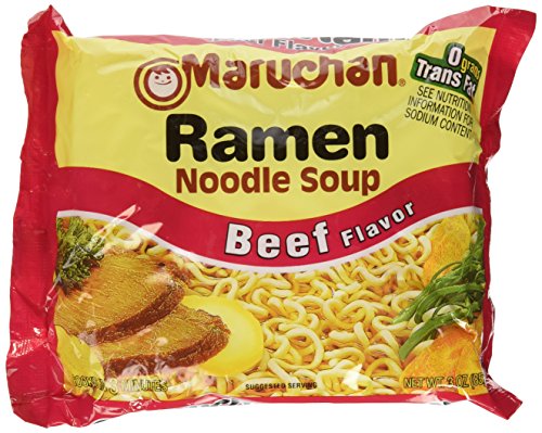 Maruchan Ramen Noodle Soup, Beef, 3 Ounce