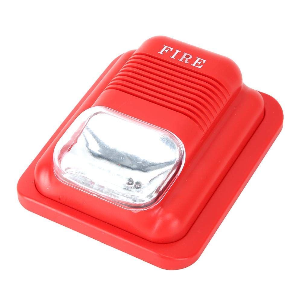 Tosuny Single Action Manual Pull Station,Sound and Light Fire Alarm Warning Strobe Siren Alert Safety System
