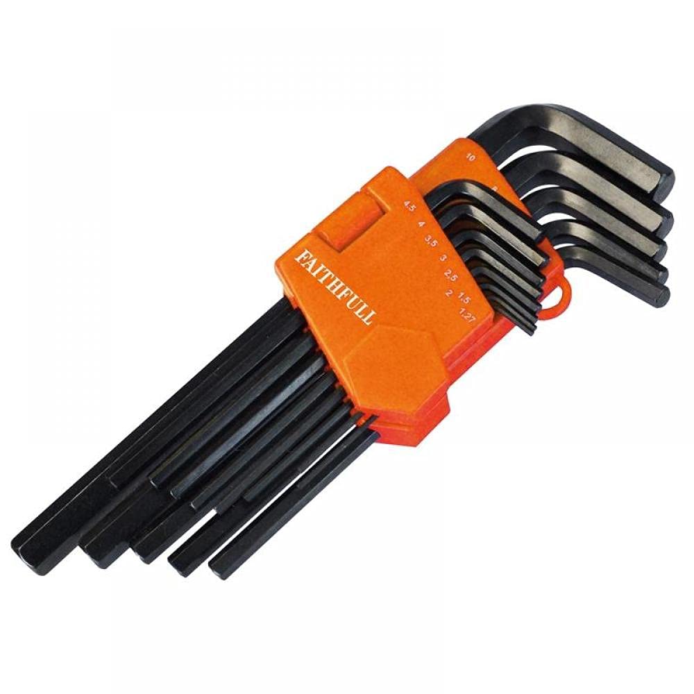 Long Arm Hex Key Set, 13 Piece (1.3-10mm)