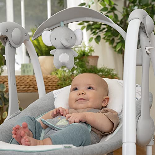 Ingenuity ConvertMe 2in1 Compact Portable Automatic Baby Swing
