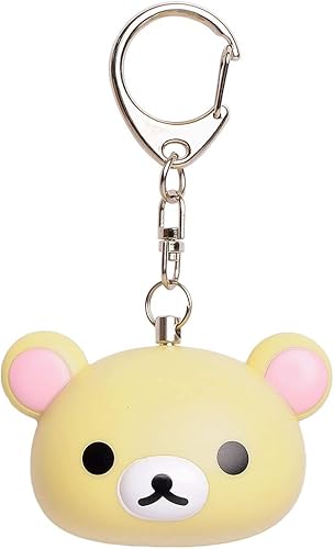 Amazon 防犯ブザー リラックマ コリラックマ 小学生 ランドセル くま ゆるキャラ 可愛い 女の子 男の子 キャラクター フェイス マスコット 大音量 警報 Hauhau ハウハウ シューズ バッグ