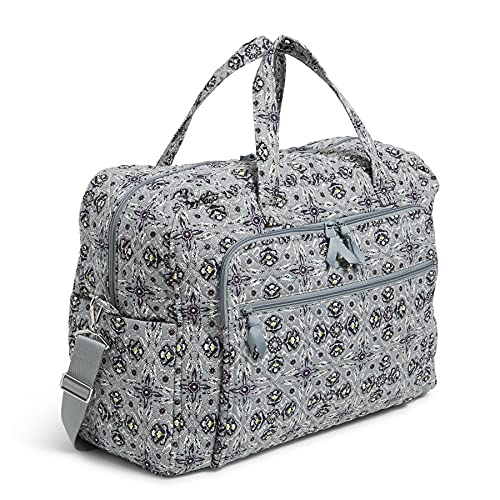 Vera Bradley Women's Grand Weekender Travel Bag, Plaza TileRecycled