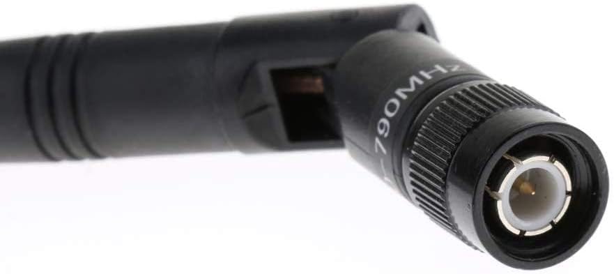 POFET 2pcs Durable Plastic UHF Microphone without Wire Gain Antenna Mic Replacement Part,Wireless Microphone Receiver UHF BNC Male Aerial Antenna - Image 5