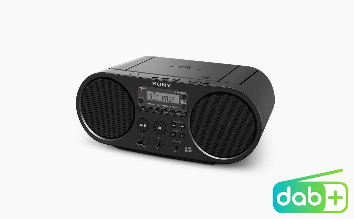 Sony ZSPS55 Portable Stereo (Digital Audio Broadcast (DAB), CD Player