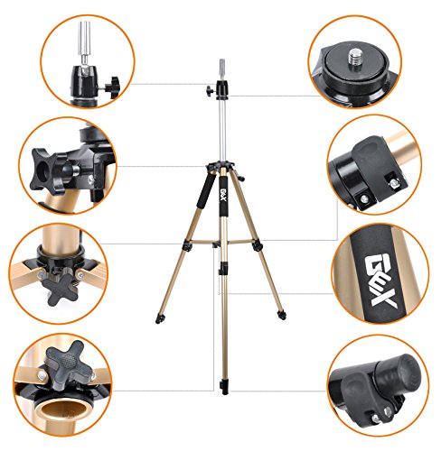 image for gexworldwide GEX Heavy Duty Canvas Block Head Tripod Cosmetology Train