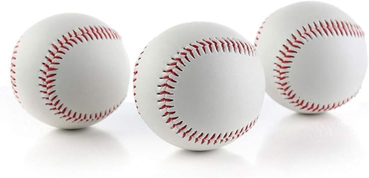 BANG Pelotas de béisbol Hechas a Mano Goma de béisbol Blanda ...
