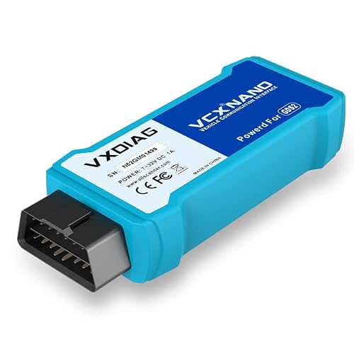 VXDIAG NANO Vehicle Scanner for GM/OPEL GDS2 Tech2 Car Diagnostic Tool ...