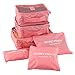Cocoly 7pcs travel Organizers Packing Cubes Luggage Organizers Compression Pouches
