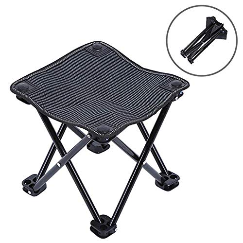 Mayper Mini Portable Folding Stool Chair Outdoor Camping Stool for Camping, Hiking, Fishing, Beach, Park with Carry Bag