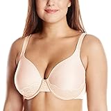 Vanity Fair Women's Beauty Back Lace Full Figure Underwire Bra 76382,Champagne,40C
