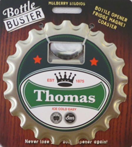 Mulberry Studio Bottle Opener Fridge Magnet Coaster All in One - Thomas