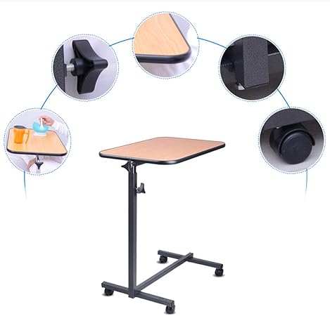 Kippbarer Betttisch Drehbarer Krankenbetttisch Drehbares Rad