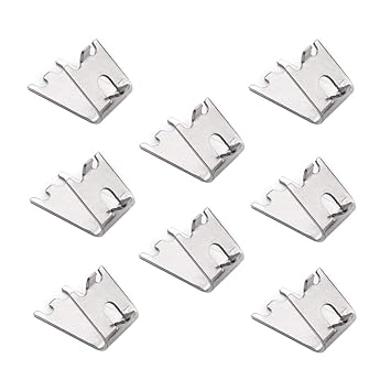 8 Pack 920158 Commercial Freezer Shelf Clips Refrigerator Shelf Clips Stainless Steel Fridge Cooler Shelf Support Clips Refrigerator Shelves Parts Amazon In Home Kitchen