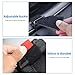 CheroCar Auto Passenger Storage Organizer Bag Co-Pilot Center Console Grab Handle Accessory Bag for All Jeep Wrangler CJ YJ TJ LJ JK JKU JL JLU JT, for Jeep Renegade 2014-2020, Interior Accessories