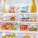 iDesign BPA-Free Plastic Pantry and Kitchen Storage, Freezer and Fridge Organizer Bin with Easy Grip Handles – 14.5