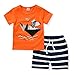 Kids Boys 2 Piece Short Sleeve Tshirt Shorts Set Outfits 1 to 5 Age Baby
