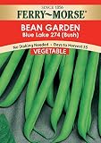 Ferry Morse Blue Lake 274 Bush Bean Seeds