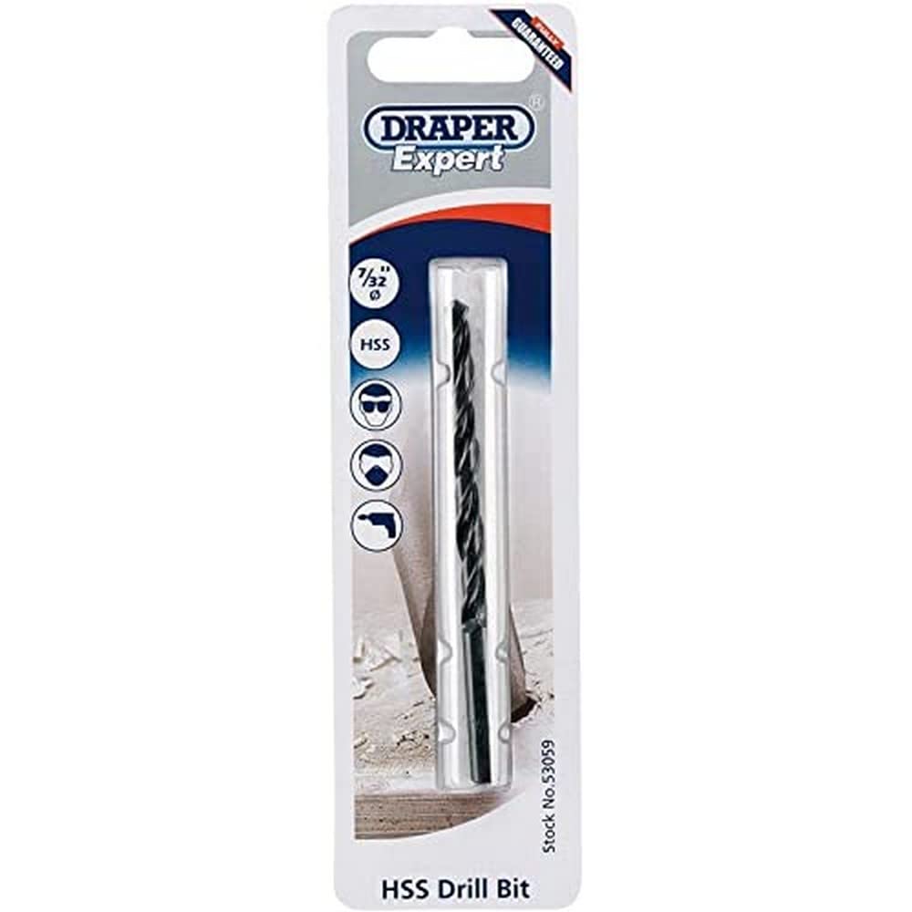 Draper H29PS/B Expert HSS Drill, Blue, 7/32-Inch — image 1