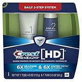 Crest Pro-Health HD Daily Two-Step Toothpaste System for a Healthier Mouth and Whiter Teeth - 4.0 Oz and 2.3 Oz Tubes