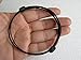 New 2 Knots Black Elephant Hair Bracelet for Harm Protection, Adjustable Size, Made from Thailand
