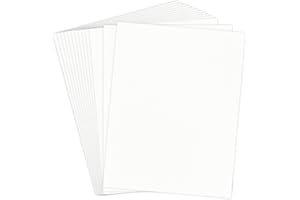 Cardstock Paper 20pcs Thick Cardstock 250gsm 8x11” White Cardstock Invitation Paper Cardboard Paperwhite Card cardstock Print