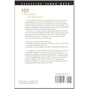 101 sorpresas de apertura / 101 Chess Opening Surprises (Jaque Mate) (Spanish Edition)