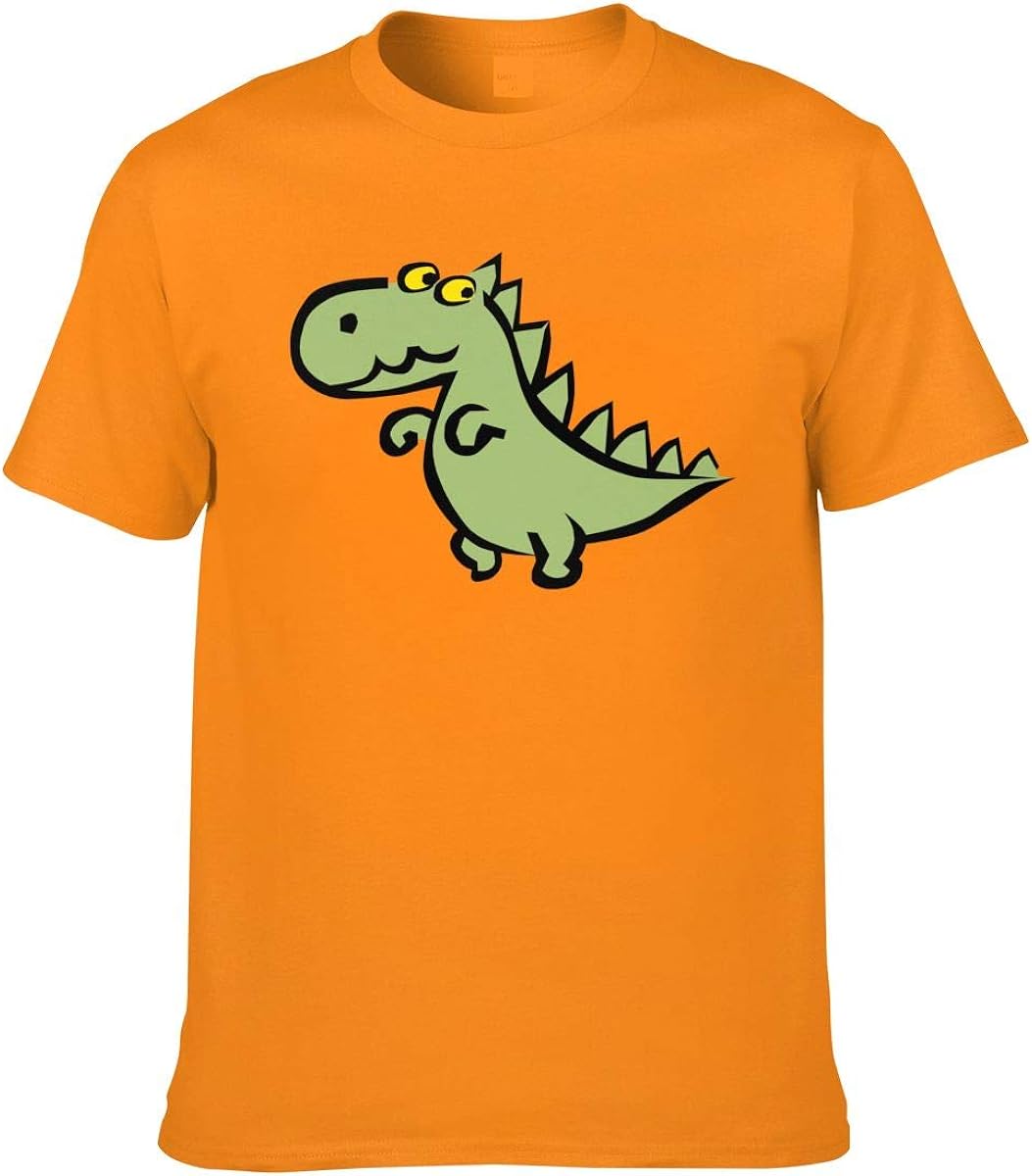 Amazon Co Jp 素敵な緑の恐竜 Tシャツ メンズ 半袖 カットソー おしゃれ 人気 ラウンドネック 夏 カジュアル ゆるい Tシャツ 服 ファッション小物