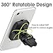 iKross Magnetic Air Vent Clip on Car Mount Smartphone Stand Holder Cradle Feature 6 Powerful Magnet - Black
