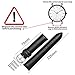 SONGDU Quick Release Leather Watch Band, Full Grain Genuine Leather Replacement Watch Strap with Stainless Metal Buckle Clasp 16mm, 18mm, 20mm, 22mm, 24mm（24mm Black）