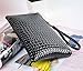 Women Purse, Gillberry Women Crocodile Leather Clutch Handbag Bag Coin Purse (Black)