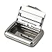 BDQFEI(TM) portable metal cigarette case with paper clip Stainless steel cigarette case/holder